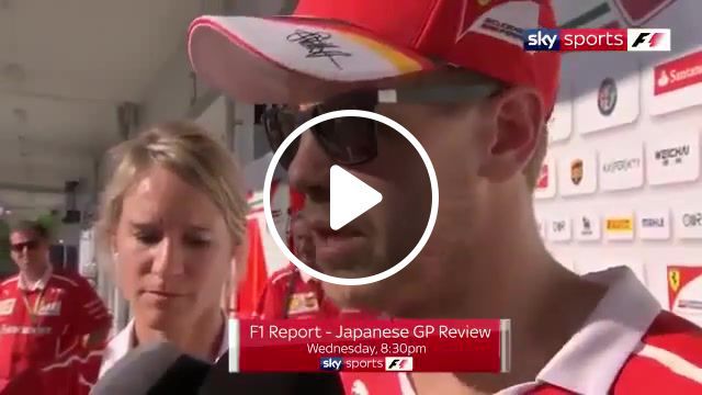 Interview with vettel after retirement from japanese gp, sports. #0