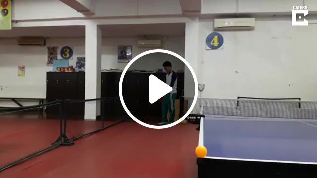 Everyday 2, storytrender, caters newsagency, viral, clips, human interest, ping pong, sport, student, incredible, amazing, shots, skill, skills, trick, tricks, ardiansyah goli, indonesia, ball, sports. #0