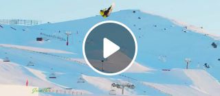 Snowboard Jumps with Tricks