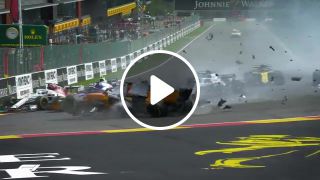 Alonso's Flight Around Leclerc Belgian Grand Prix