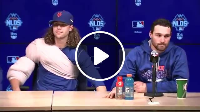 Jacob degrom lowers daniel murphy's chair postgame interview, dugout, chokes, jonathan papelbon, fights, bryce harper, yasiel puig, mike trout, blog, fail, funny, lol, top 10, all time, ever, worst, best, catch, home run, hit, walk off, world series, playoffs, mlb, highlights, clayton kershaw, david wright, dodgers, beat, mets, press conference, interview, postgame, down, drops, chair, lowers, daniel murphy, pranks, jacob degrom, sports. #0