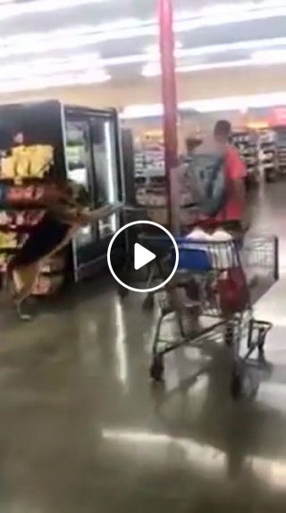 Dog Pushing Cart