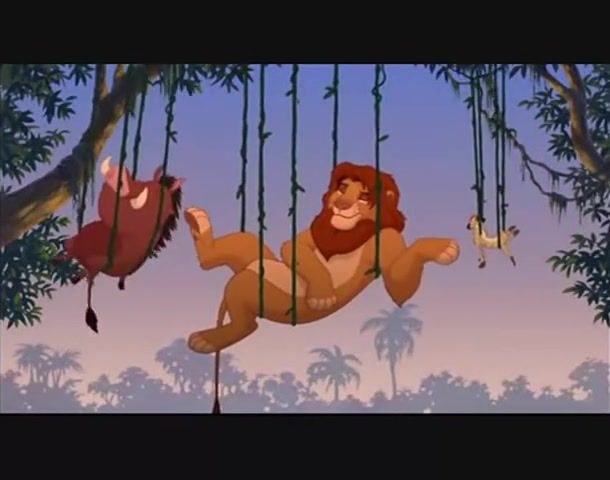 Relax with Lion KIng, Pumba, Timon, Up, Growing, Simba, Half, And, King, Lion, Cartoons