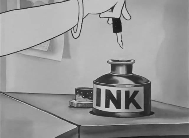 Ink retro, Talkartoons, Bimbo, Cab Calloway, Max Fleischer, Minnie The Moocher, Betty Boop, Cartoons