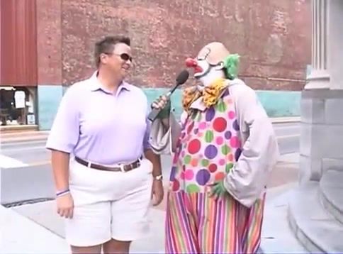 Yucko the clown In Nashville,TN - Video & GIFs | offensive,cringe,dankmemes,damnshow,humor,tennessee,nashville,yucko