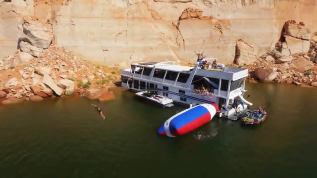 Human Water Catapult 55 Foot Launch, Teamsupertramp, Goscope, Glidecam, Scott And Brendo, Scottdw, Ultra Hd, Fly Board, Hover Board, Heavy Weights, Blob, Boardco, Vooray, Devin Graham, Devinsupertramp, Logan Paul, Flyboard, Hoverboard, Lake Powell, Fun, Epic, Dragon, Red, 6k, 4k, Luanch, 55 Foot, Flying, Catapult, The Blob, Human Launch, Sports