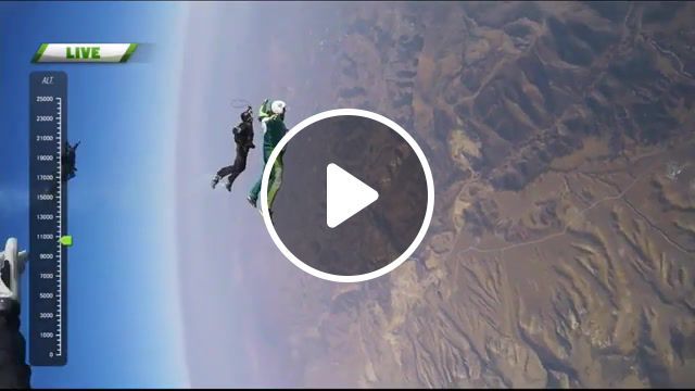 Jump with no parachute, luke aikins, world record, stunt, extreme, sky diving, skydiving, skydive, jump with no parachute, sports. #0