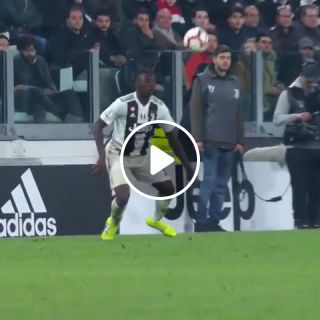 Magic touch by Moise Kean Juventus