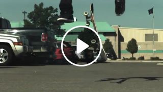 Skateboard flat ground tricks 1000 fps slow motion