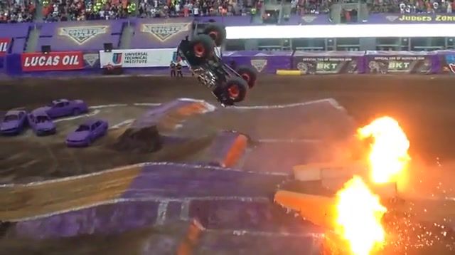 The First Monster Truck Front Flip, Sports