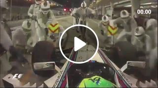 The most shortest pit stop ever