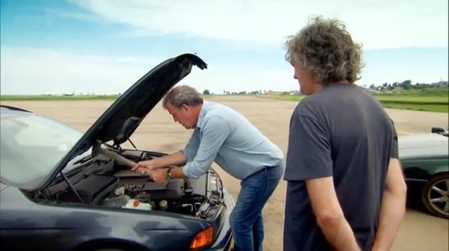 Top gear jeremy clarkson's sophisticated way of fixing his bmw estate, hammer, with, estate, bmw, his, fixing, way, sophisticated, jeremy clarkson, river nile, of, source, special, africa, 19x06, s19 e06, episode 06, season 19, top gear.