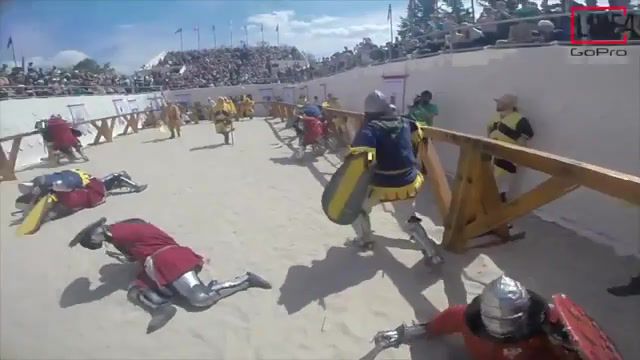 Battle of the Nations - Video & GIFs | botn,battle,battle of the nations,prague,sharukhan clan,gopro,camera,clan,ukraine 3 vs poland 2,rage,awesome,fight,medieval fight,full contact,ukraine,sports