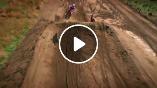 Riding a supercross track unwound Red Bull Straight Rhythm