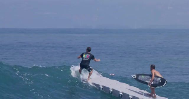 The Dock Helps Surfers Catch Waves By Stab Magazine. Stabmag. The Dock. Surfing. Noa Deane. Indonesia. Funny. Ozzie Wright. Concept. Rock. Rock Music. Waves. Wave. Sea. Water. Summer. Recreation. Sports. Outdoor Activities. Music. Sports Music.