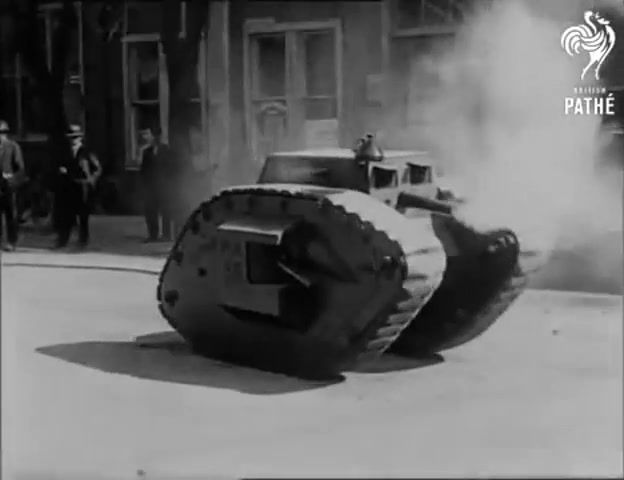 One man tank, british pathe, britishpathe, footage, newsreel, documentary, military, technology, tank, vehicle, miniature, weapons, armor, on 087 e, 1890 31, art, art design.