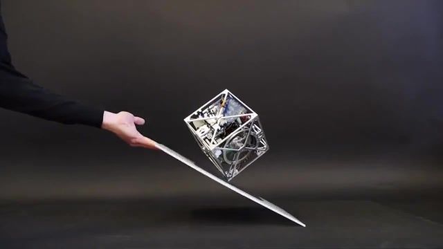 The power of inertia gyrostabilization, inertia, gyro, gyrocopter, cool, awesome, physics, machines, machine, engineer, engineering, cube, technology, how it works, science technology.