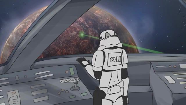 Why does my stormtrooper feel so bad - Video & GIFs | star wars,space,miss you,stormtrooper,cute