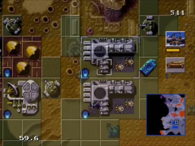 SEGA Dune II The Battle For Arrakis, Dune, Dune 2, Sega, Sega Mega Drive 2, 16 Bit, Gaming