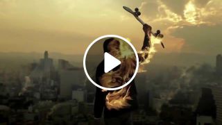 Burning skaterBurn Ignite Ride feat. Steve BerraMusic by The Quakes