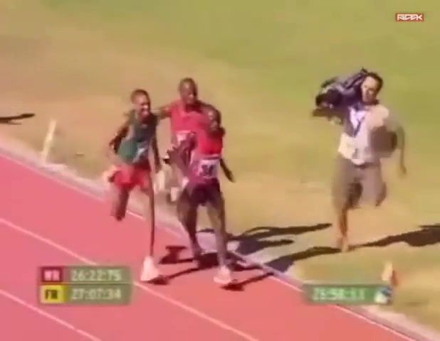Cameraman, Olympic Games, Run, Runner, Camera, Lol, Sprinter, Sport, Funny, Compilation, Sports