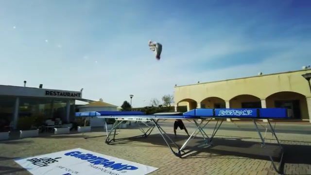 What - Video & GIFs | flip,trampoline invention,back,tricks award winning work,front,trampolining sport,double,trampoline,beautiful,jumps,figure skaters,aerial acrobats,acrobats,sports