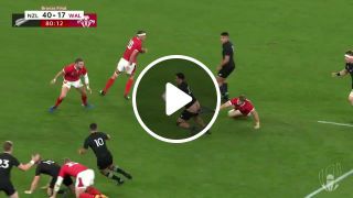 Highlights New Zealand v Wales Rugby World Cup