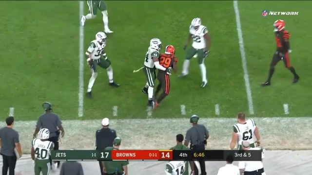 Jets vs. Browns NFL, Nfl, Football, Offense, Defense, Afc, Nfc, American Football, Highlight, Highlights, Game, Games, Sport, Sports, Action, Play, Plays, Season, Touchdown, Td