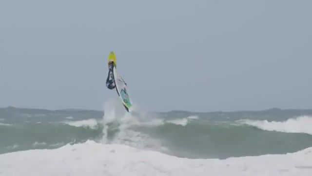 Windsurfing in the Storm, Squall, The Ocean, Black Eyed Peas Pump It, Jump, Jumping, Surfing, Windsurfing, Windsurfing In The Storm, Sports