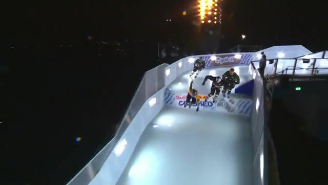 A duel on the ice, thegoodthebadandtheugly, crashed ice, extreme, sport, sports.