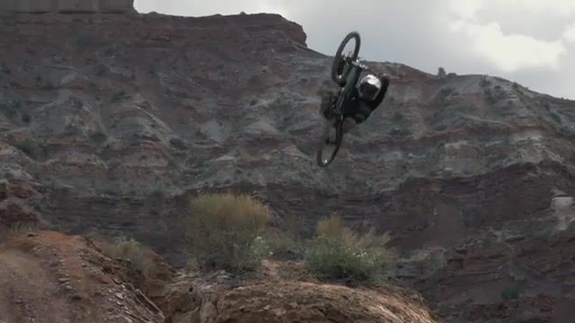Extreme stunts in the mountains, extreme, sports.