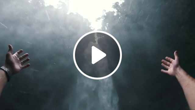 Like water, gopro hero6, gopro, slow motion, slow, slowmotion, waterfall, forest, ofdream thelema, nature travel. #0