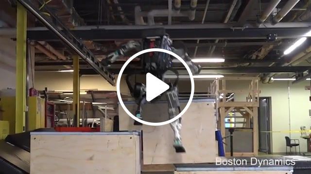 Parkour atlas, robots, legged locomotion, boston dynamics, legged robots, dynamic balance, atlas robot, parkour, humanoid robot, sports. #0