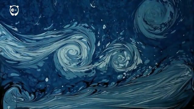 Van Gogh on Dark Water Animation, Art, Fun, Music Amazing Like, Art Design