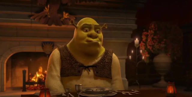 Exposing offenders, Throne Of Eldraine Official Trailer Magic The Gathering, Trailerbattle, Mashup, Mashups, Shrek 2, Dinner Scene