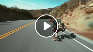 Mountain skateboarders