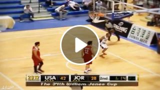 5'9 dunk champ james justice dunks all over 7 footer in asia