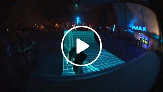 3d projection skateboard ramp