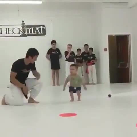 Way to go little ninja, Sports