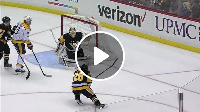 Cole heads off after using face to block josi's clapper, youtube, ian cole, nashville predators, hockey, nhl, roman josi, oct, pittsburgh penguins, sports. #0