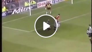 Eric Cantona Goal Vs Newcastle