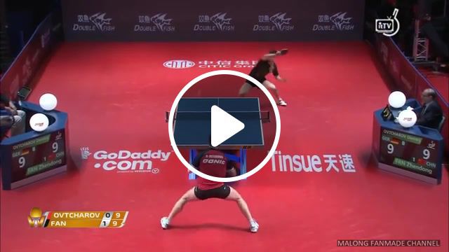Fan zhendong vs. dimitrij ovtcharov epic rally, fan zhendong, ovtcharov dimitrij, world tour grand finals, table tennis, epic, ping pong, sports. #0