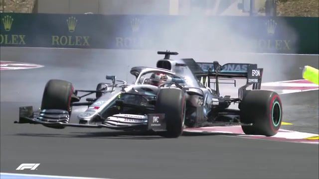SLIDIN OVER THE CURBS - Video & GIFs | f1,formula one,formula 1,sports,sport,action,grand prix,auto racing,motor racing,french grand prix,paul ricard,hamilton,mercedes,f1 highlights,fp2 highlights,music,krater tokyo