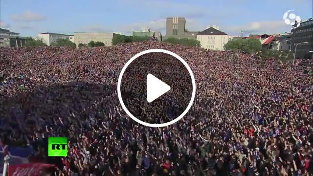 Vikings clap, championship, football, best of soccer, best of euro, ultimate fans, iceland fans, viking euro, iceland chant, iceland euro, euro, fans pay tribute to iceland team, 000 fans pay tribute to iceland team, 10, viking chant, viking war chant, epic viking war chant, russia today, rt, sports. #0