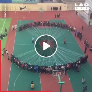 These students in China took jump rope to the next level