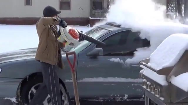 Remove Snow From Car, Cars, Auto Technique