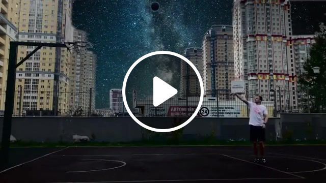 Space goal, basketball, visual effects, adobe after effects, music, semakovalexey, in the end tommee profitt, linkin park, moon, space, city, goal, markelov, sports. #0