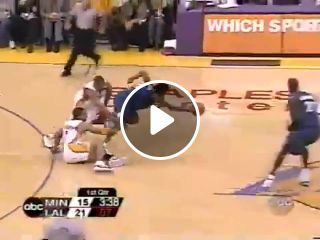 Kobe Bryant epic 360 Dunk vs Timberwolves
