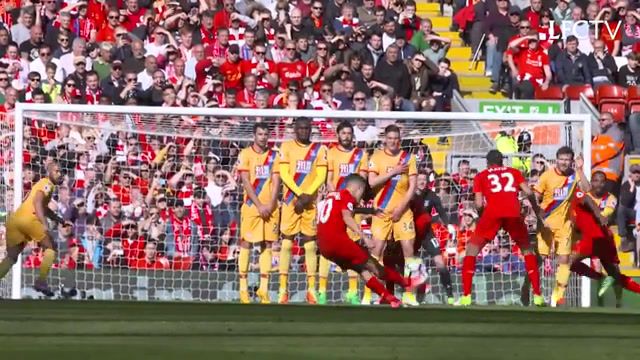 INSIDE ANFIELD Liverpool v Crystal Palace Coutinho's free kick and more behind the scenes