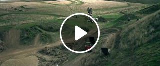 Beautiful Motocross Freestyle. Track Death Do Us Part Solence